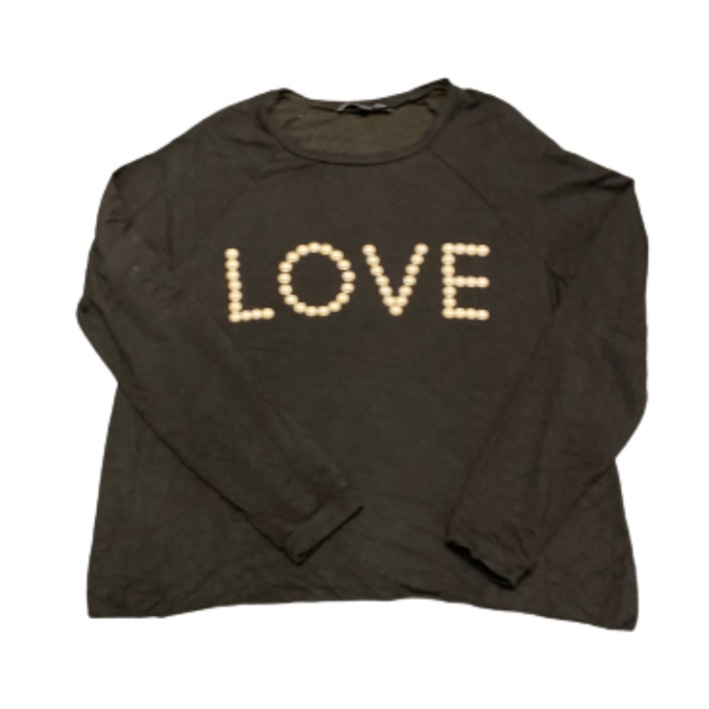 HOST PICK | Generation Love | Black LOVE Top Shirt Blouse